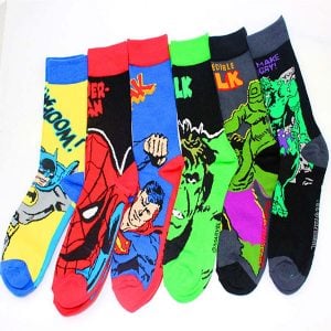 calcetines super heroes